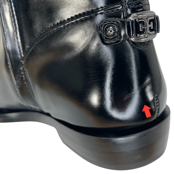Sam Edelman Cesar Black Snip-Toe Knee High Womens Riding Boots Size 6.5M - Picture 11 of 15